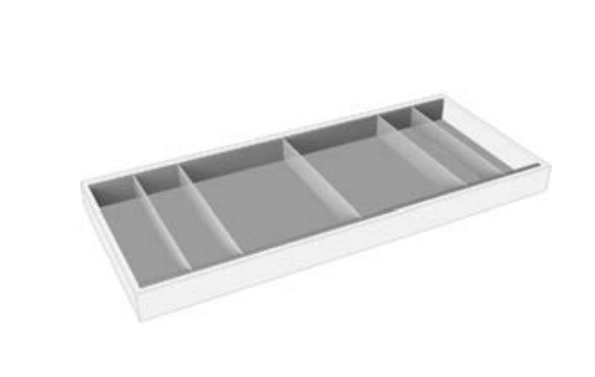 Вкладка из стекла Antonio Lupi Strato SRC40108 с 5 перегородками