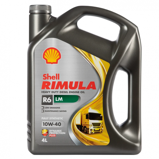 Shell Rimula R6 LM 10W-40, 4л