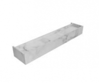 Столешница Antonio Lupi Street STREET374 из мрамора или Moodlight с бортиками схема 1