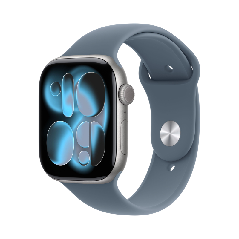 Apple Watch Series 11 Space Grey Aluminium Grey Sport Band