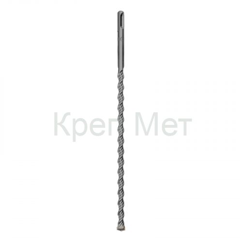Бур по бетону, двойная спираль, три пылеотводящие кромки, 12 x 310 мм DENZEL