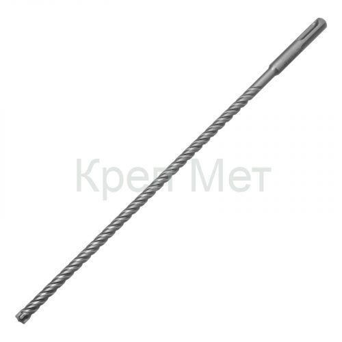 Бур по бетону, цельная крестовая пластина, 8x315 мм, SDS PLUS Denzel