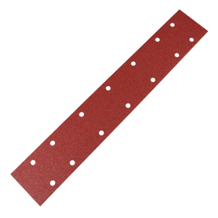 Betacord Rubin P180 Абразивные полоски на пластике 70х420мм. 14 отверстий, в упаковке 100шт.