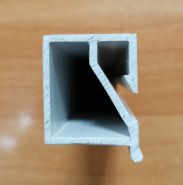 Евробрус ПВХ 2м (косой ввод)