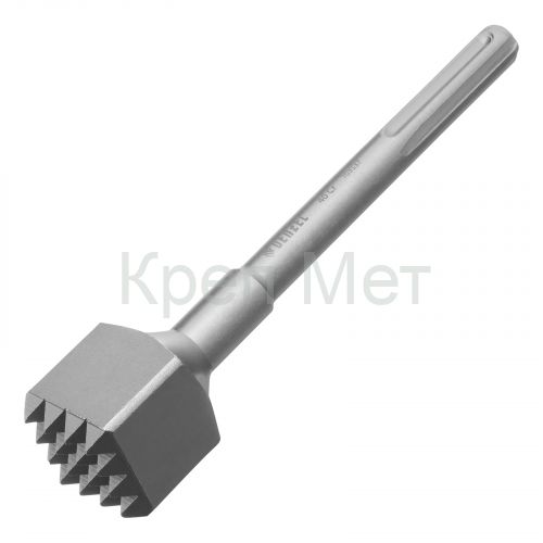 Бучарда 250 x 45, 40Cr, SDS MAX // Denzel