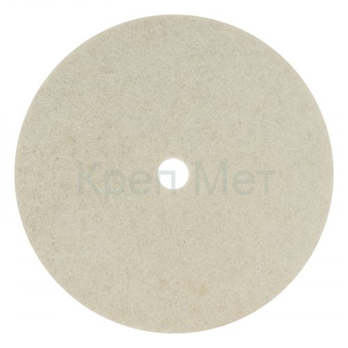 Круг полировальный из натурального войлока, 125 х 20 х 12.7 мм Matrix