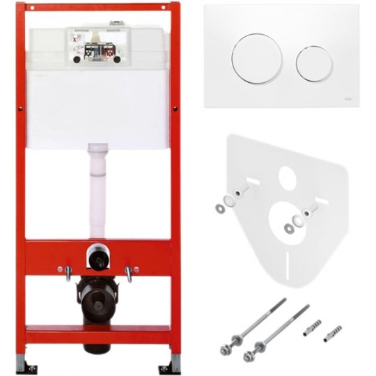 Комплект инсталляции Tece Profil K440920 для подвесного унитаза с кнопкой смыва