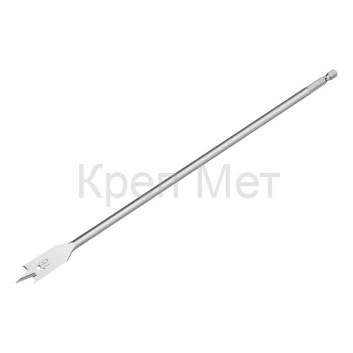 Сверло по дереву перовое удлиненное, 16 х 300 мм, шестигранный хвостовик Matrix