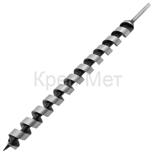 Сверло по дереву шнековое, 40 х 600 мм, шестигранный хвостовик Matrix