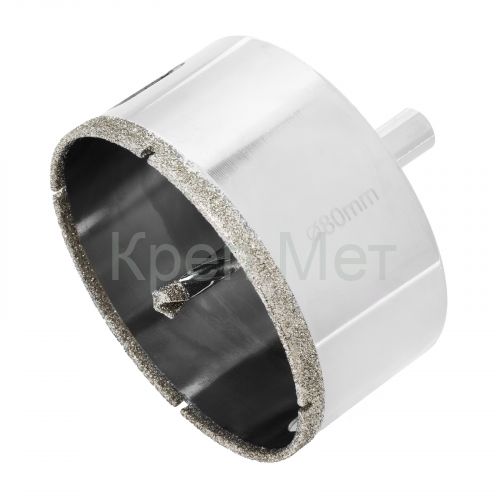 Сверло алмазное по керамограниту, 80 х 67 мм, трехгранный хвостовик Matrix