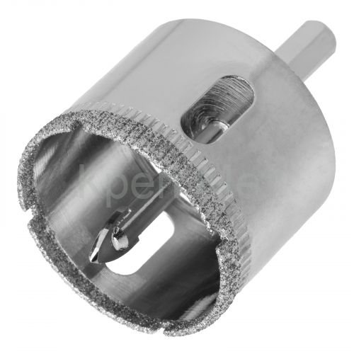 Сверло по керамической плитке и стеклу, 38 х 55 мм, шестигранный хвостовик, с центрующим сверлом Сибртех