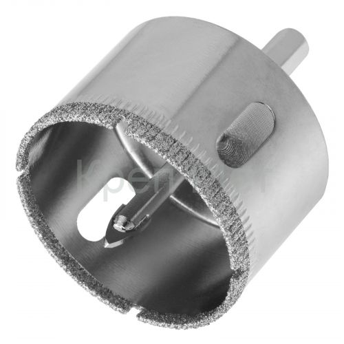 Сверло по керамической плитке и стеклу, 45 х 55 мм, шестигранный хвостовик, с центрующим сверлом Сибртех