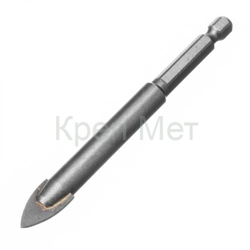 Сверло по керамической плитке и стеклу, 12 мм, шестигранный хвостовик Matrix