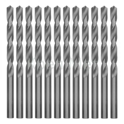 Сверло по металлу, 7 мм, полированное, HSS, 10 шт, цилиндрический хвостовик Matrix