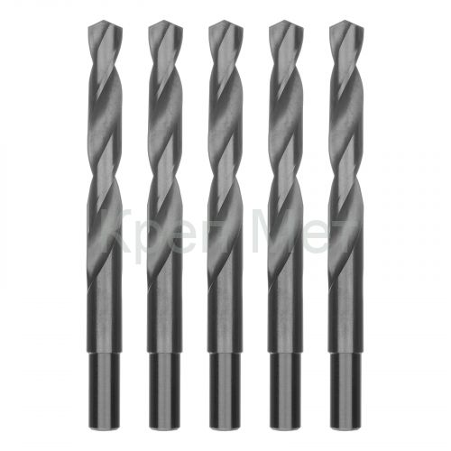 Сверло по металлу, 15 мм, полированное, HSS, 5 шт, цилиндрический хвостовик Matrix