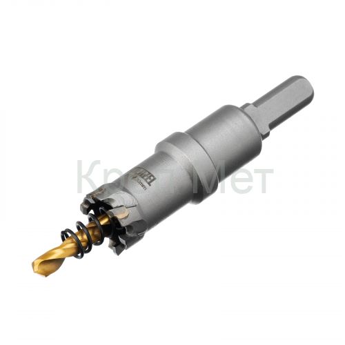 Коронка по металлу твердосплавная, 20 мм Denzel