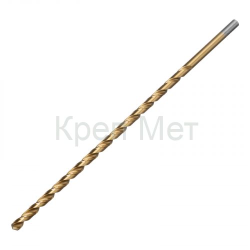 Сверло спиральное по металлу 8 x 300 мм, HSS, нитридтитановое покрытие Matrix