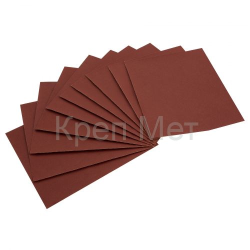 Шлифлист на бумажной основе, P 100, 230 х 280 мм, 10 шт, водостойкий Matrix