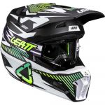 Leatt Kit Moto 3.5 V26 Storm Teal (2026) шлем + очки Leatt Vizion 3.5