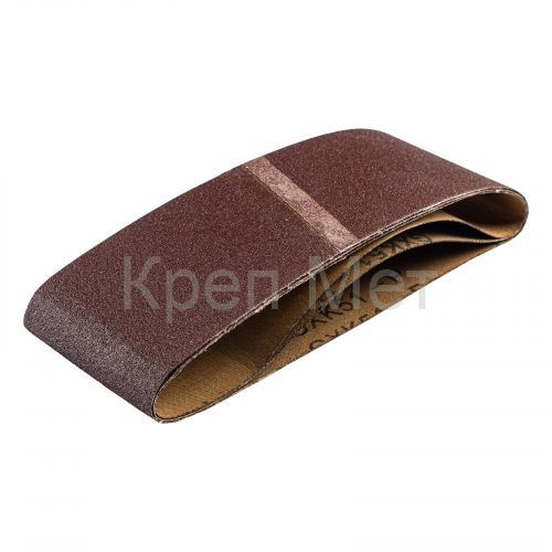 Лента абразивная бесконечная, P 100, 75 х 457 мм, 3 шт Matrix