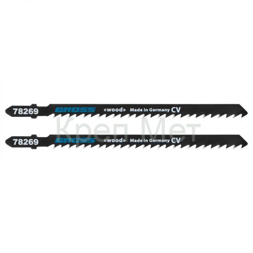Полотна для электролобзика  по дереву, 2 шт, ( 3104L-T144DL ) Gross