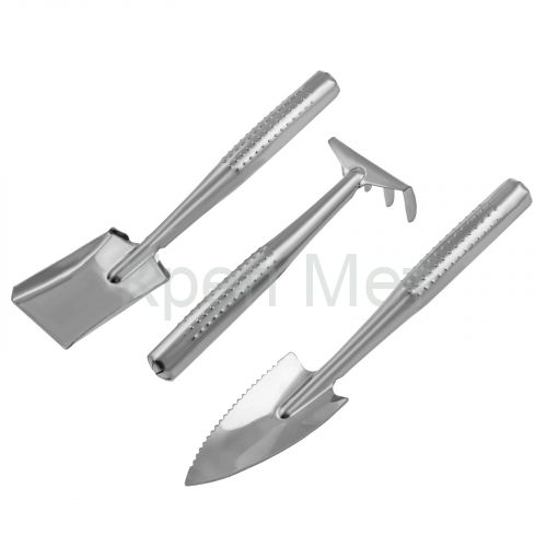 Набор по уходу за комнатными растениями, цельнометаллический, 3 предмета, LUXE Palisad