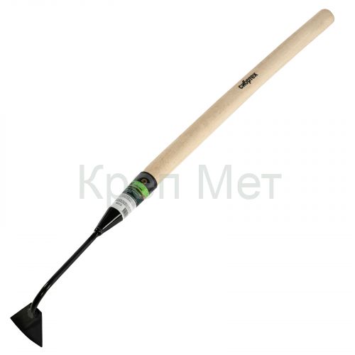 Мотыга стальная, 60 х 80 х 780 мм, узкая, деревянный черенок, Сибртех