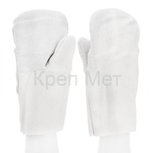 Рукавицы х/б двунитка, наладон двунитка, 1 размер Сибртех