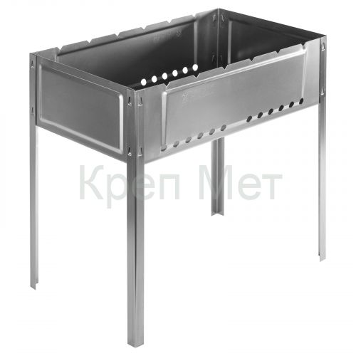 Мангал с ребрами жесткости 500 х 300 х 500 мм, Camping Palisad