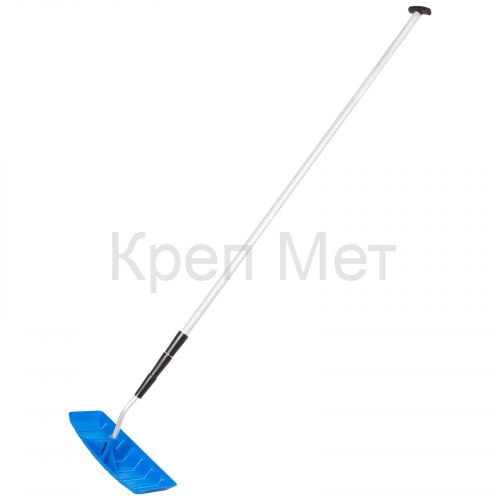 Скребок для уборки снега с крыш 610х140 мм, алюминиевая телескоп. рукоятка, длина 2-6 м