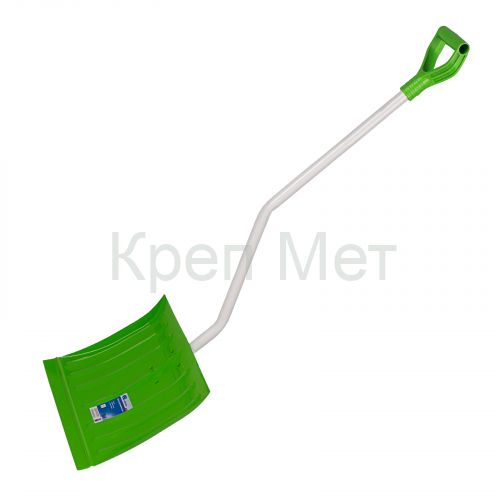 Лопата для уборки снега стальная, 470 х 350 х 1320 мм, стальной черенок, Сибртех