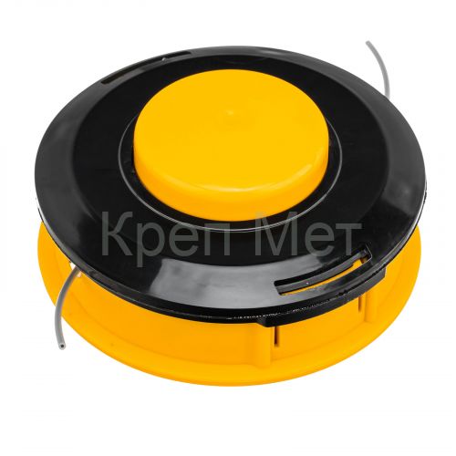 Катушка для триммера универсальная, подходит ко всем косам, идущим в комплекте с ножами Denzel