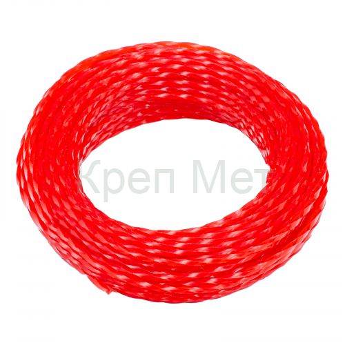 Леска для триммера витой квадрат 2,0 мм х 15 м MTX