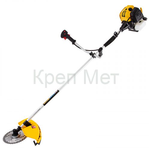Триммер бензиновый DT 52, 52 см3, 3 л. с, неразъемная штанга, состоит из 2 частей Denzel