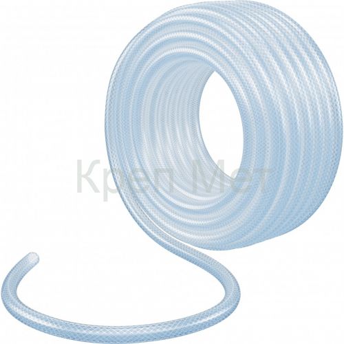 Шланг поливочный прозрачный армированный 3-х слойный, 3/4", 15 м Palisad