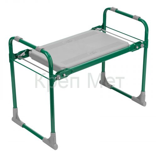 Скамейка садовая Nika, зеленая,