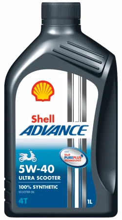 Shell Advance 4T Ultra Scooter 5W-40, 1л