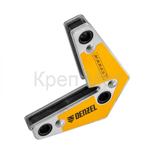 Фиксатор магнитный для сварочных работ усилие 25 LB, 30х45х60х75х90х135 град. Denzel