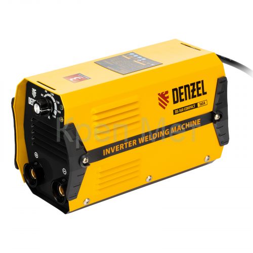 Аппарат инверторный дуговой сварки DS-160 Compact, 160 А, ПВ 70%, диаметр электрода 1.6-3.2 мм Denzel