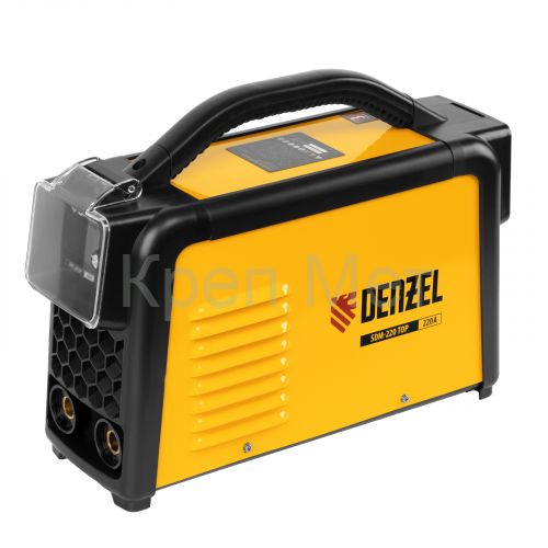 Аппарат инвертор. дуговой сварки SDM-220 Top, 220 А, ПВ 60% кейс Denzel