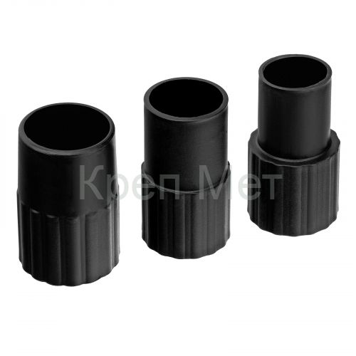 Комплект адаптеров для подключения пылесоса к электроинструменту 32-35-38 мм Denzel