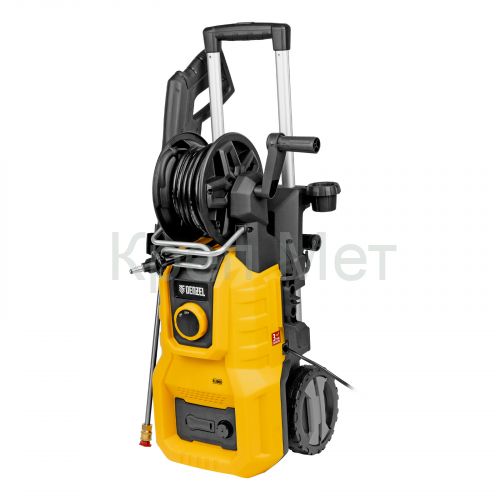 Моечная машина высокого давления R-200D, 2400 Вт, 200 бар, 420 л/ч, с барабаном// Denzel