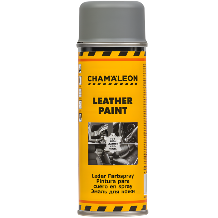 Chamaeleon Эмаль для кожи серая матовая, объем 0,2л.