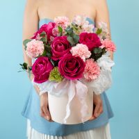 Шляпная коробка размер М