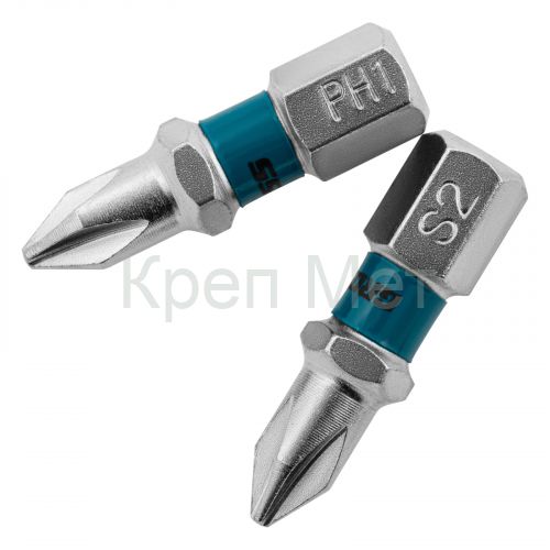 Бита РН1 х 25, сталь S2, 2 шт. Gross