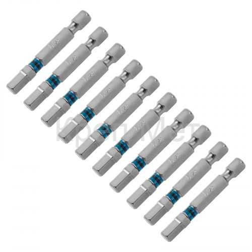 Бита HEX 6 х 50, сталь S2, 10 шт. Gross