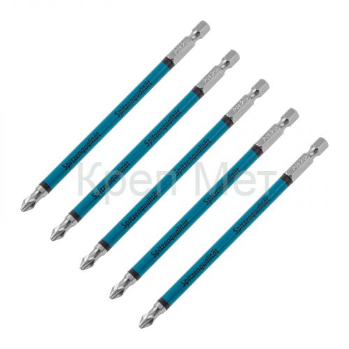 Бита PH2 х 127, сталь S2, 5 шт. Gross