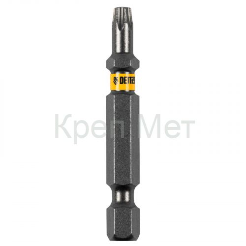 Бита TX 20х50, сталь S2, шестигранный профиль, 10 шт. Е 6,3 Denzel