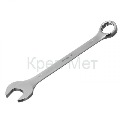Ключ комбинированный, 32 мм, CrV, матовый хром Stels