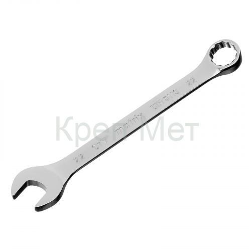 Ключ комбинированный, 22 мм, CrV, полированный хром Matrix